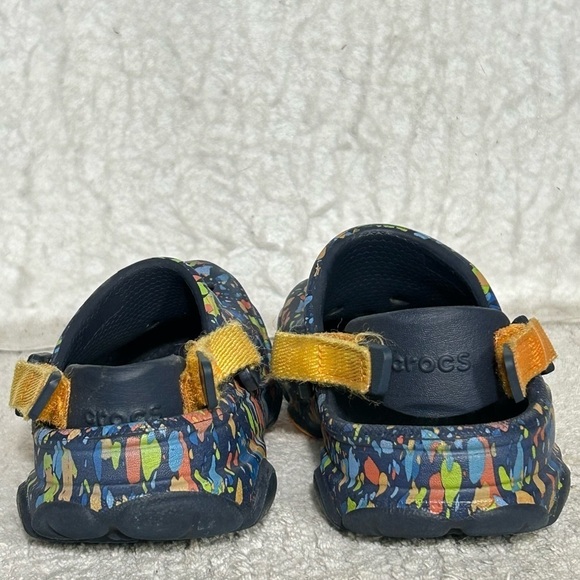 Crocs Little Kids All Terrain Terrazzo Classic Iconic Comfort Clog Sandals SZ 12 - Picture 4 of 8